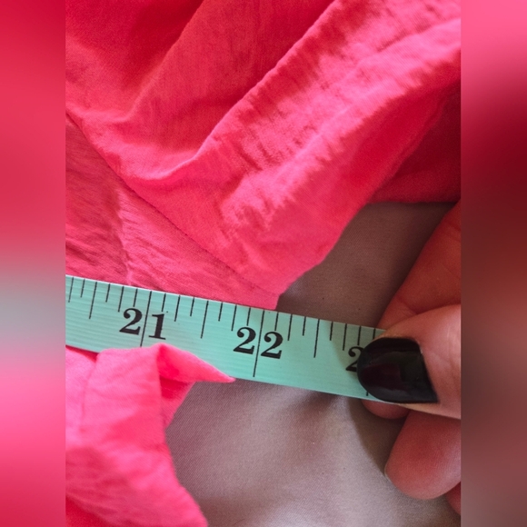 Michael Kors | Vibrant Pink Button-Down Shirt, Size L - Picture 8 of 8